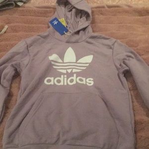 Light purple adidas hoodie!